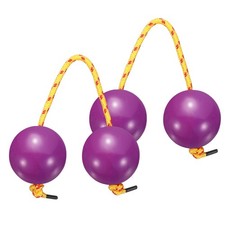 2Pcs Kashaka Shaker Instrument for Parties Performances, Dark Violet