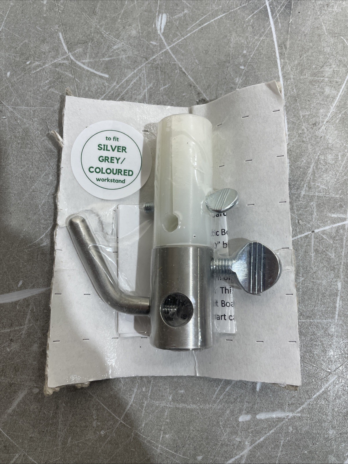 Lowery Workstands Magnetic Board Holder For Silver/Grey Workstand