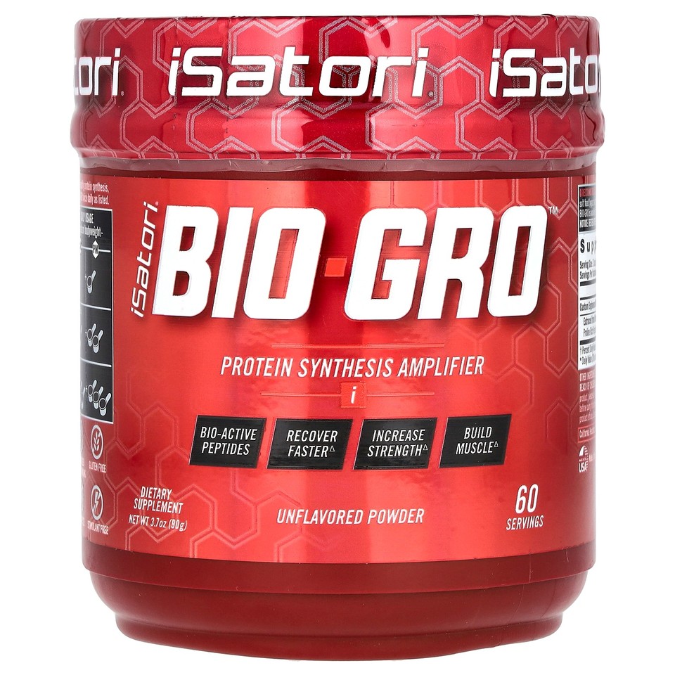 Bio-Gro, Protein Synthesis Amplifier, Unflavored, 3.7 oz (90 g)