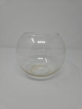 Vintage Glass Bubble Small Decorative Round Bowl 5''