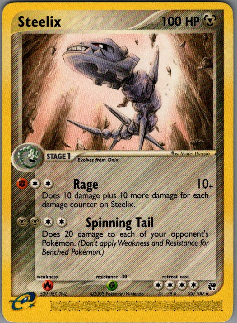 Steelix Rare Sandstorm 23/100 NM