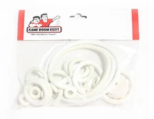 Bally Nip It Pinball Machine Replacement Repair Rubber Ring Kit White