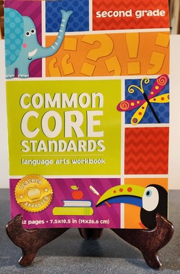 Home School Common Core Language Arts Workbook 2nd Grade New 
