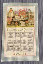 Kay Dee Towel Calendar, Blue Wagon 2026 New ( F 3557 ) Boxes Not Perfect