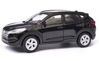 Welly Hyundai Tucson Schwarz MaßStab 1:34 1:39 4,5 Zoll Diecast Auto In Box