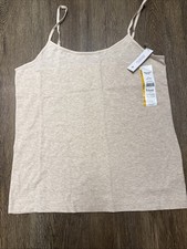Time And Tru Womens Cami Adjustable Straps Large 12 - 14