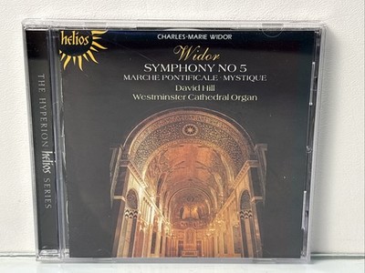 Widor Symphony No 5 CD David Hill Westminster Cathedral Organ Helios CDH55146