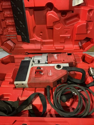 #ad Milwaukee 4272 21 Electromagnetic Drill 1 5 8quot; With Case USED $899.95