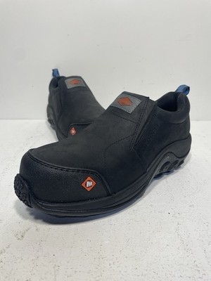 Merrell Men's Jungle Moc LTR CT CSA Work Shoes J003347 Black Leather Size 9M