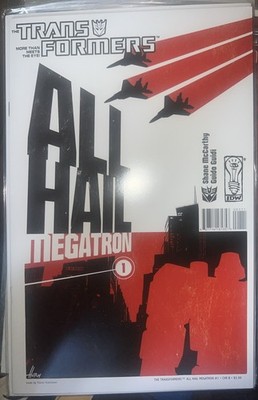 Transformers: All Hail Megatron #1 B Hutchison Variant - IDW 2008