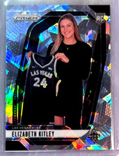 Elizabeth Kitley 2024 Panini Prizm WNBA Image Variation Cracked Ice Rookie-#140