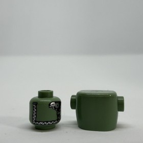 Lego hrf001 Studios Set 1382 Scary Laboratory Frankenstein Minifigure HEAD ONLY 