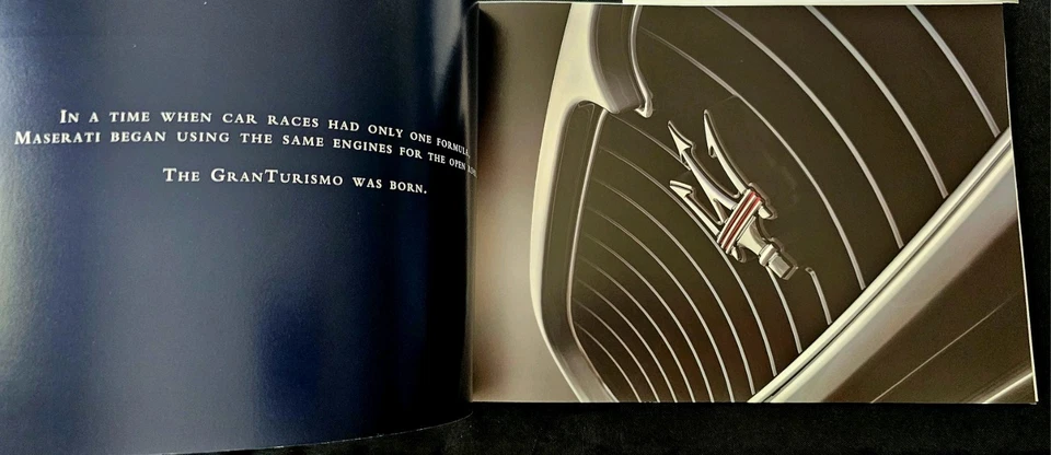 MASERATI GRANTURISMO S 2008 BROCHURE BOOKLET, PROMOTIONAL MATERIAL - Image 3 of 4