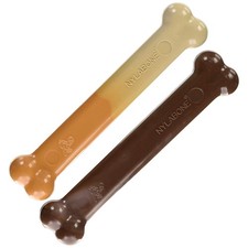 Nylabone Power Chew Original Bone Dog Chew Toys Large 2 Count Nfbf104Tppr