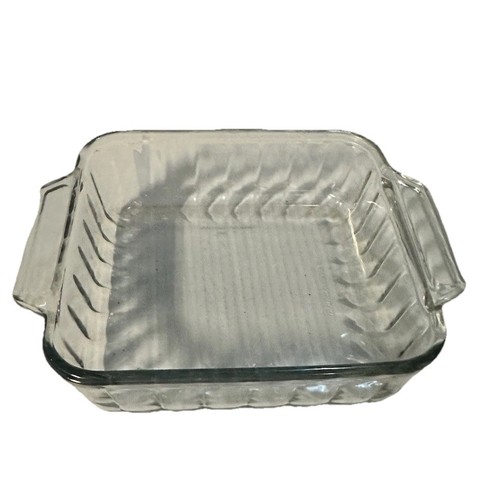 Square Glass Baking Dish 8 x 8 1.5 Qt Vintage Anchor Hocking - Picture 5 of 9
