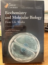 THE GREAT COURSES 6 DVD + Guidebook Biochemis...