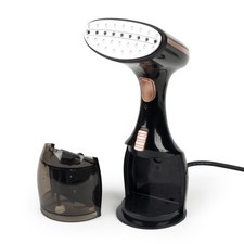 Beldray Handheld Steamer Garment Clothes Handi Steam Max Pro Black/Rose Gold