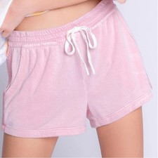 PJ Salvage Sunset Hues Solid Short in Pink Quartz Size Medium