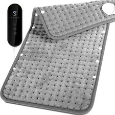 Extra Large Heating Pad – 16"x30" 9 Heat Levels Auto Shut-Off Fast Heating