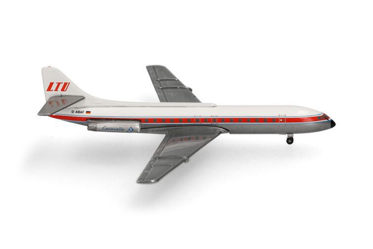 Maquette Caravelle LTU Herpa 1/500 de collection en métal injecté - 2