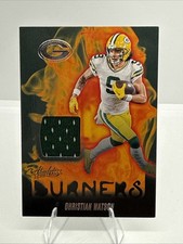 2024 Panini Absolute - Absolute Burners Patch Christian Watson #AB-CWN (MEM)