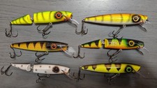 Muskellunch 6" pick any  6 piece set Lures ,Muskie,,Pike Fishing Lures,Baits