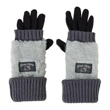Sanrio Hello Kitty 3-Way Gloves Smartphone Compatible Arm Covers Cold Weather