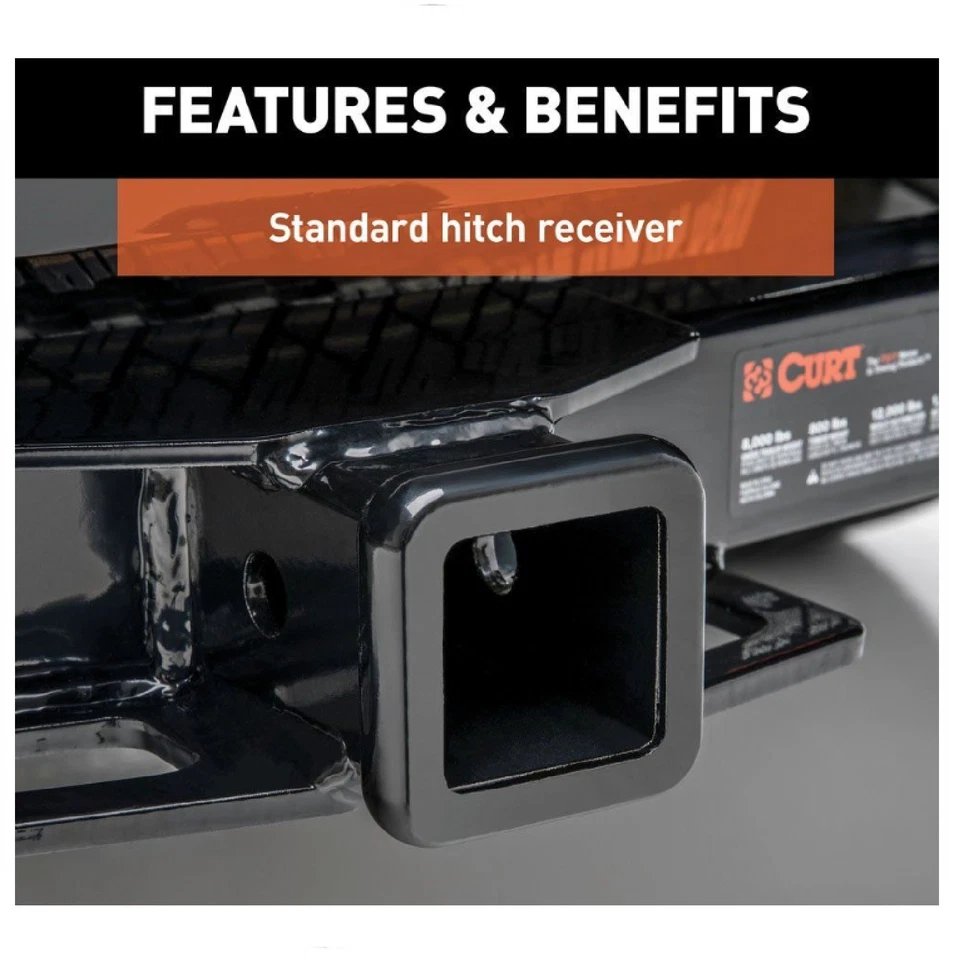 Curt Class 3 Trailer Hitch 13222 for Honda Passport / Isuzu Rodeo Foto 3 de 4