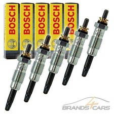 5x BOSCH GLÜHKERZE DURATERM FÜR MERCEDES T1 601 2.3 2.8 602 2.9