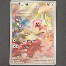 Stufful Holo Illustration Rare ME01: Mega Evolution 154/132 NM on eBay