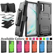 For Galaxy Note 10 Plus Belt-Clip Holster Case Full Body Rugged Heavy Duty Cover