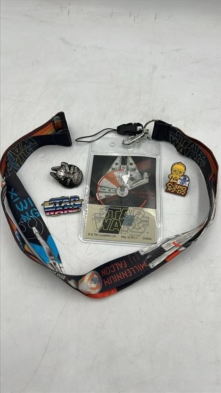 Conjunto de 3 pinos e cordão Star Wars Trading Starter esmalte - CAIXA DE 72 - Imagem 3 de 4