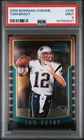 2000 BOWMAN CHROME #236 TOM BRADY ROOKIE RC PSA 9