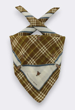 Vintage Paolo Gucci Handkerchief Neckerchief Bandana Pocket Square Gift