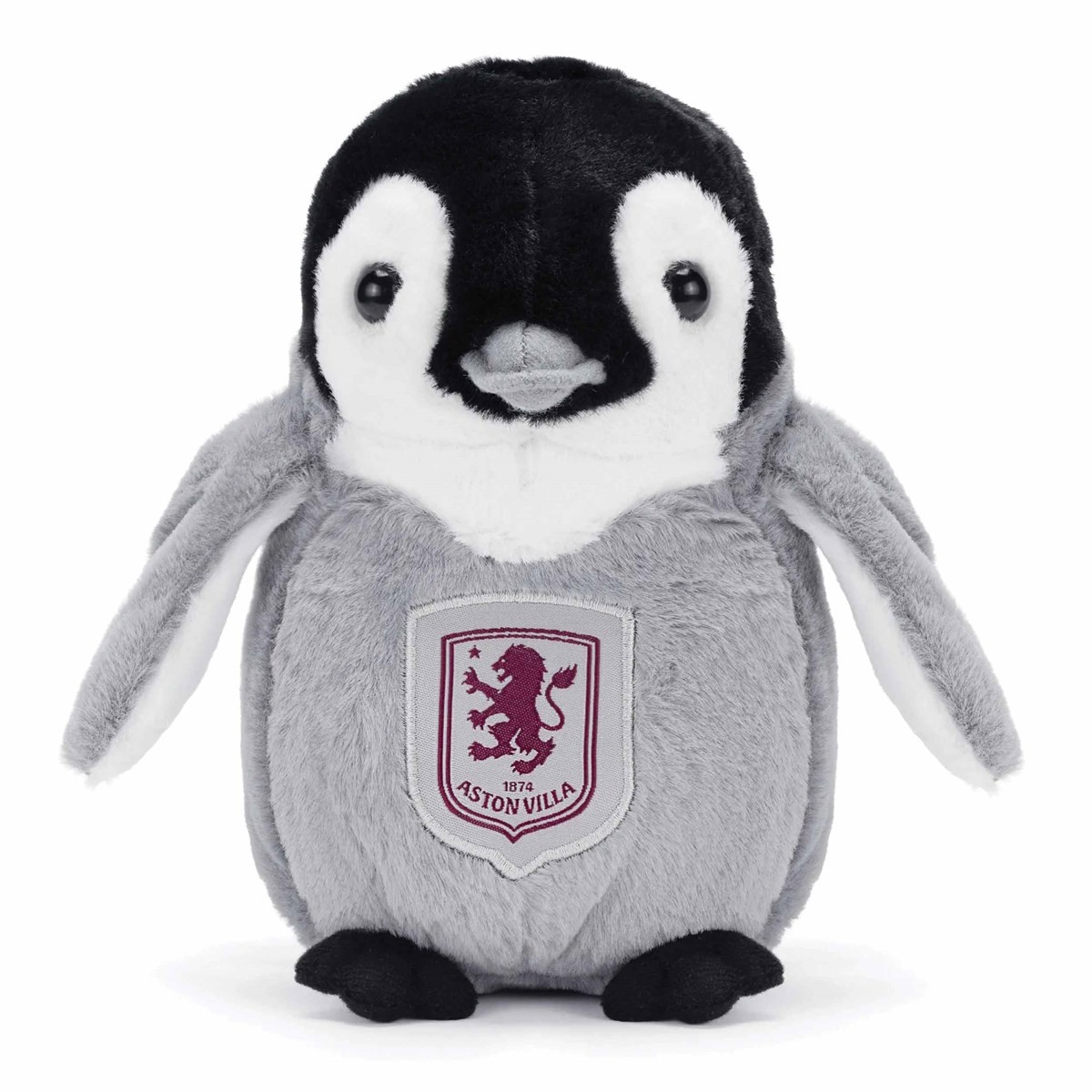 Team  Kids Grey Football Officially Licensed Penguin 22 Cm, Sports Direct - Image 2