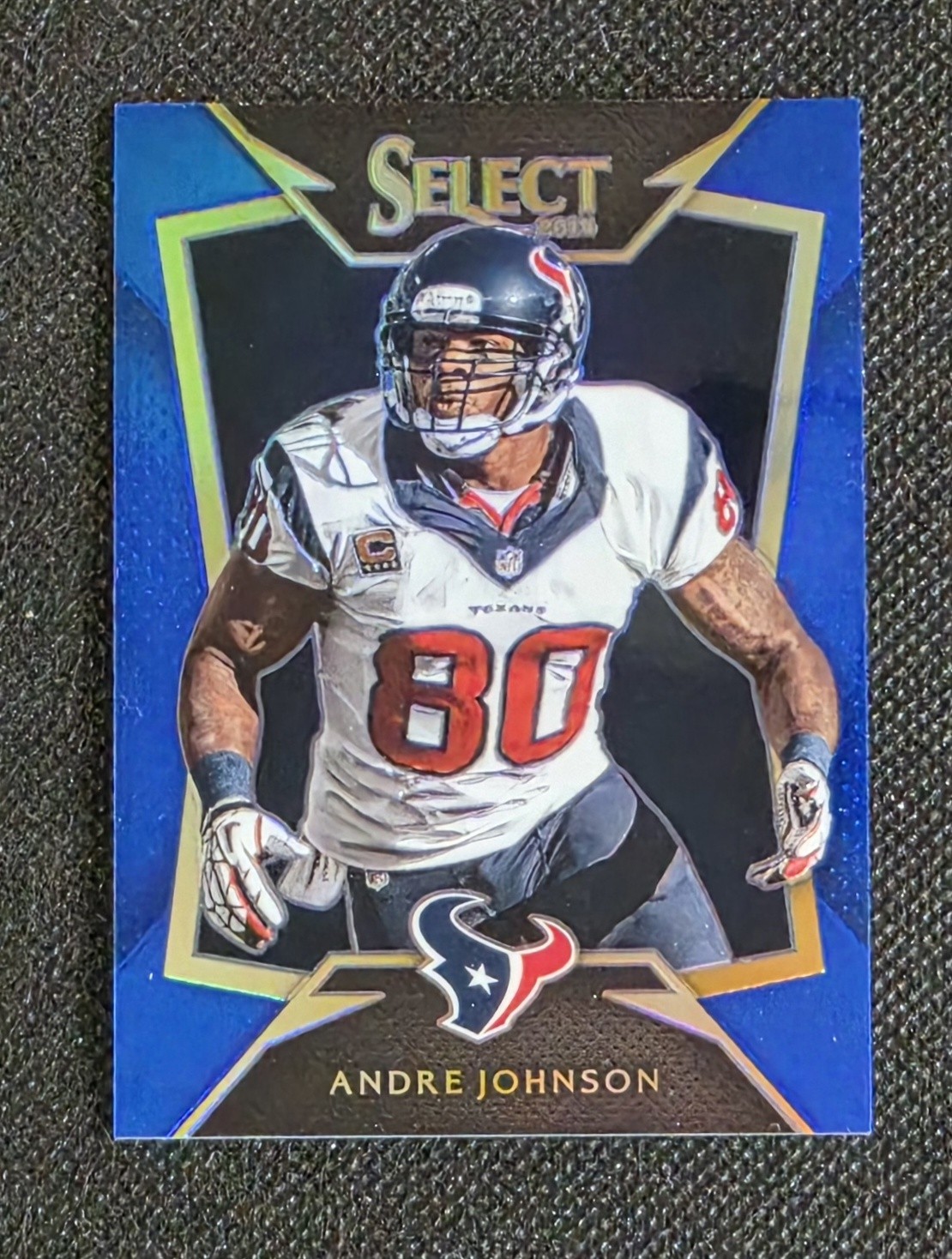 ANDRE JOHNSON 2014 Panini Select Blue Prizm /50 #10 HOUSTON TEXANS