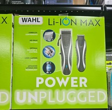 Wahl Li-ion Max Cordless Hair Clipper Trimmer Kit New