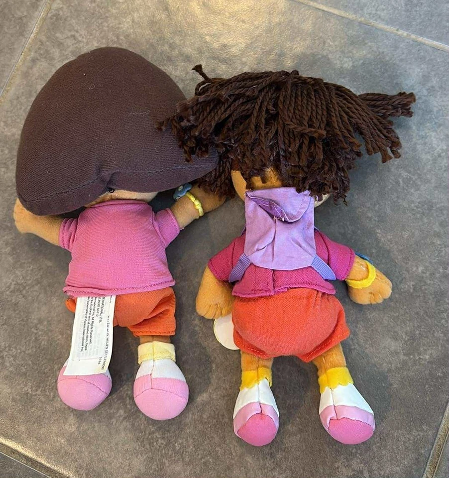 Ty Beanie Baby Dora La Exploradora Gorro Bebés Peluche Animal 8" 2 Peluche Foto 2 de 2