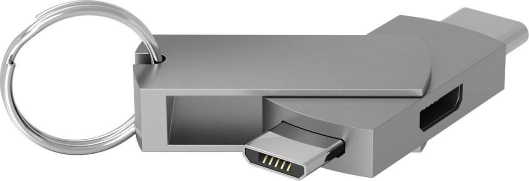 TerraTec Connect C600 USB Type-C Adapter zu Micro-USB mit Micro-USB In 4390₽