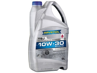 5 Liter RAVENOL TSJ SAE 10W-30 Motoröl Made in Germany