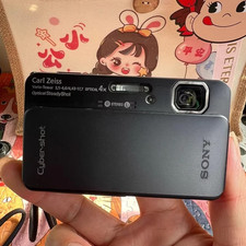 Sony Cyber-shot DSC-TX10 16.2MP CMOS Digital Camera ENGLISH Black -90 NEW