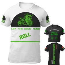 Motorcycle T-shirt / Gift Idea For Kawasaki Biker / Motorbike Moto Riders 2