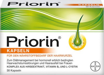 Priorin Kapseln | Haarausfall Bei Frauen | Volleres Und Kräftigeres Haar | Nährs