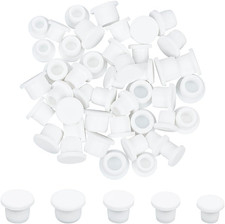 50PCS 5 Sizes Silicone Salt and Pepper Shaker Rubber Stoppers 10mm 11mm 12mm 13m