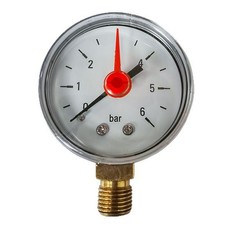 Industrial Gauge Pressure Gauge Max Tightening Torque 20 Nm 50 Mm Diameter