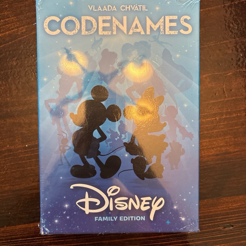 Codenames Disney Family Edition Board Game – Brand New  – Family Party Game