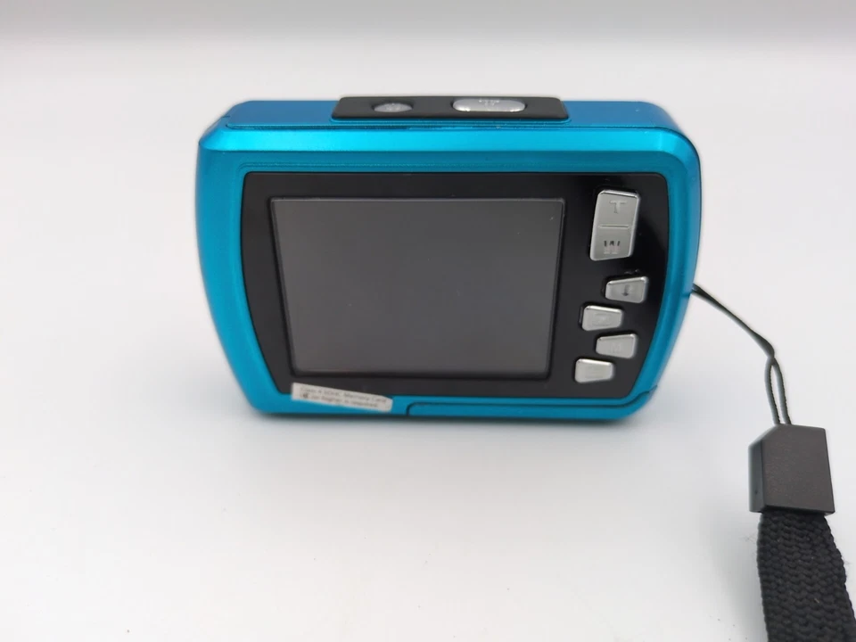 POLAROID IS048 Waterproof 16MP Digital Camera, Teal, Untested, - image 4 of 4