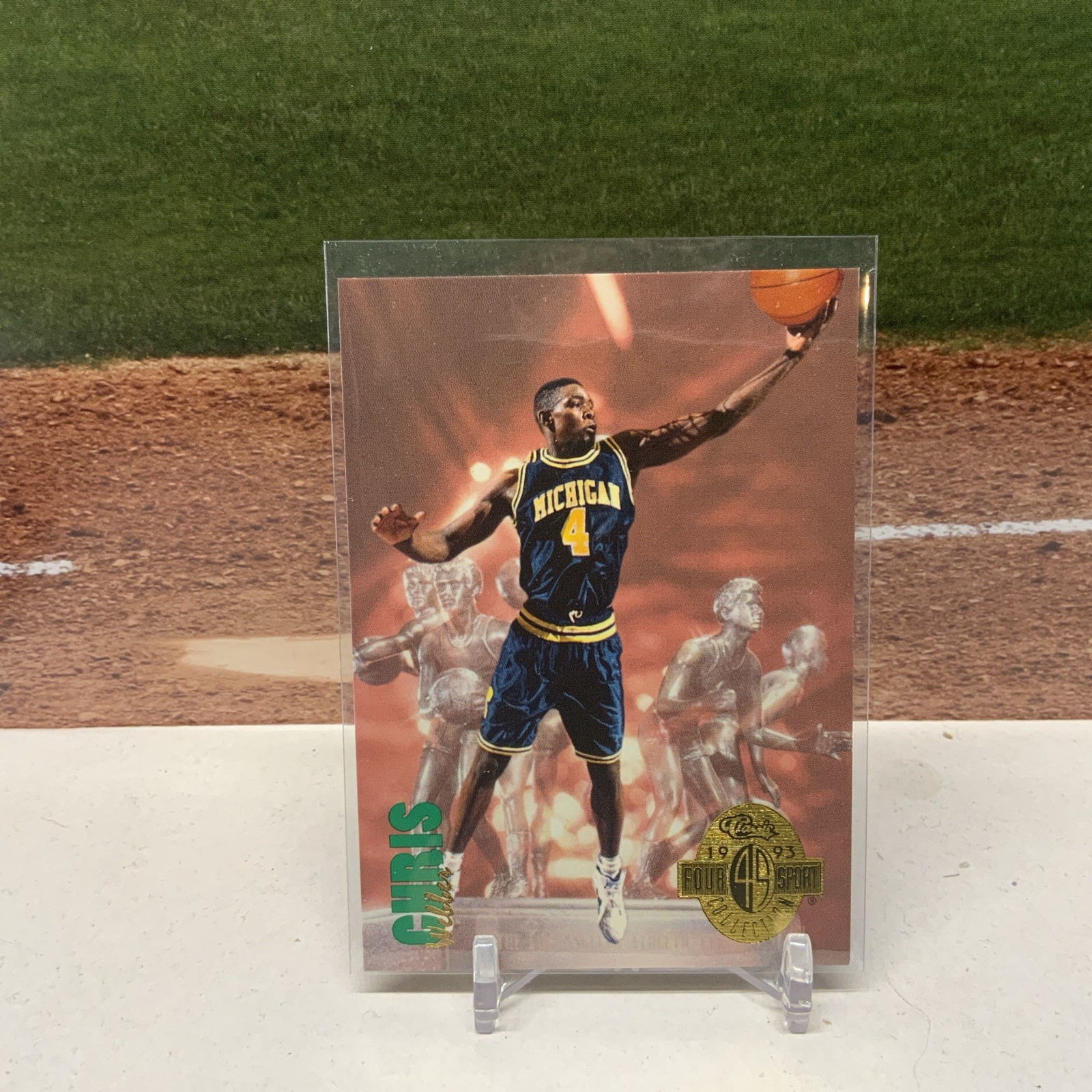 1993 Chris Webber Classic Four Sports Collection #311 Rookie Warriors legend