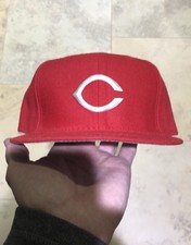 Vintage Cincinatti Reds New Era Wool Snapback Hat