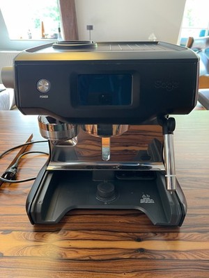 Siebträger Kaffeemaschine SAGE Oracle Touch Black gebraucht - Werkskundendienst